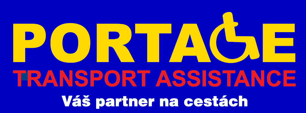 logo  komplexní profesionální služby v oblasti dopravy a přepravy osob, vozidel a zásilek